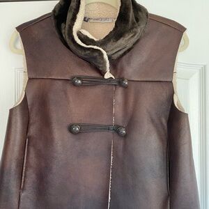 Jennifer Lopez Dark Brown Women's Vest